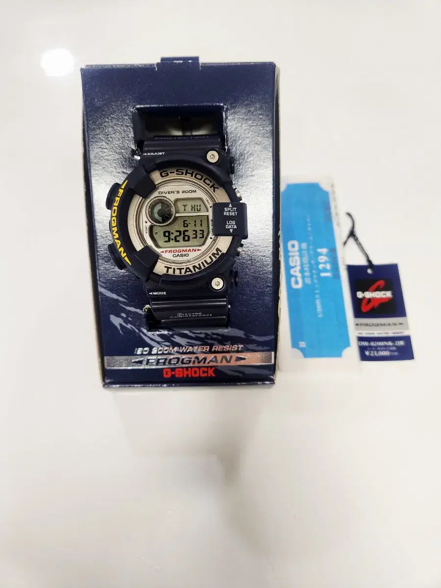 G-SHOCK 프로그맨 DW-8200NK-2JR | 브랜드 중고거래 플랫폼, 번개장터